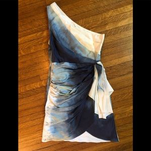 Alice & Olivia One Shoulder Dress